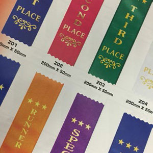 award ribbons