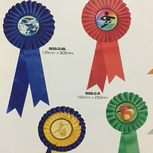 award ribbon rosettes